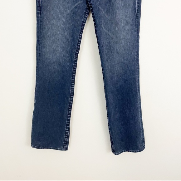 True Religion Women's Billy Jeans Straight Leg Logo Flap Pockets Size 31 - Picture 3 of 15